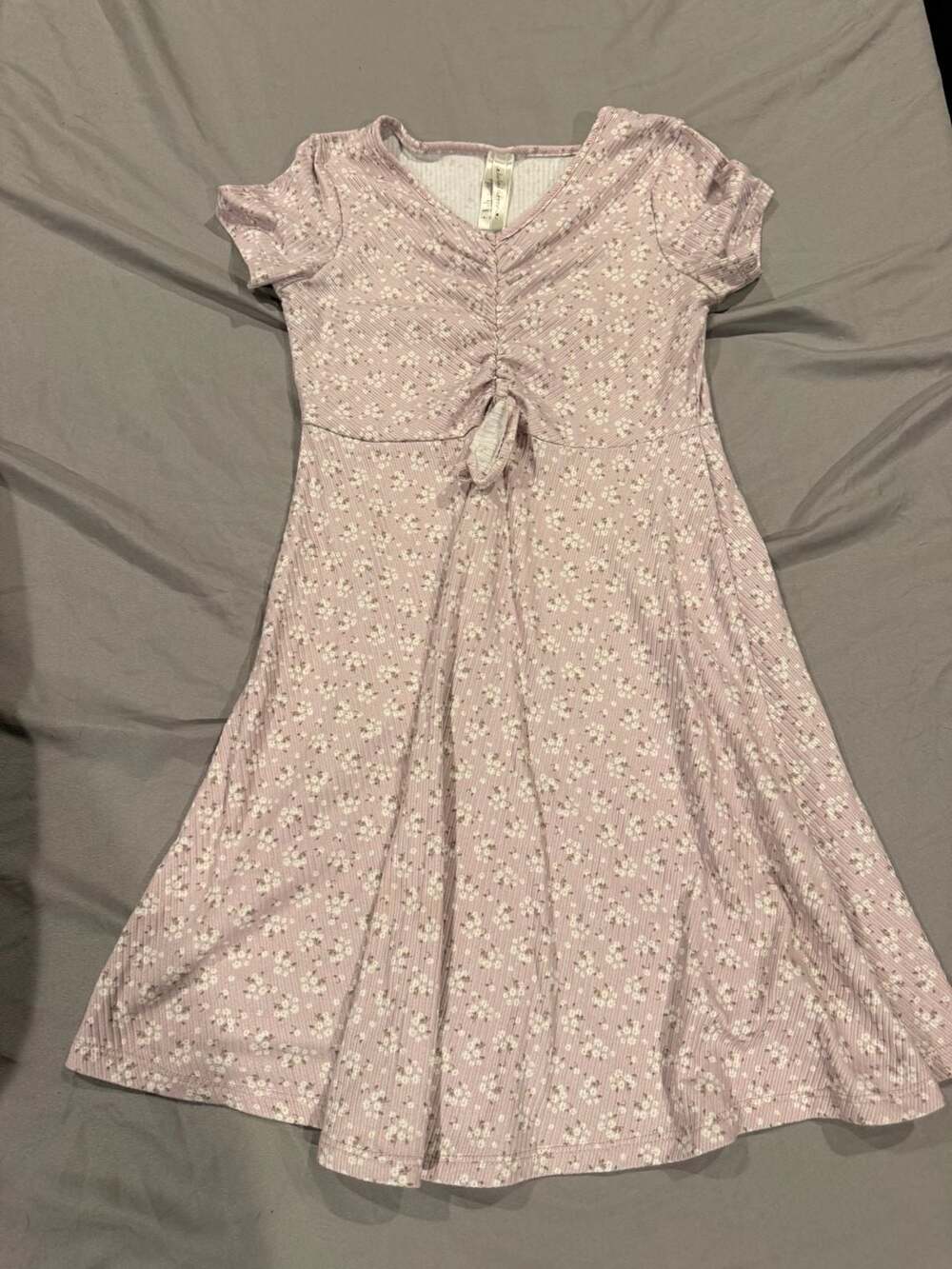 Charlie B Runway Floral Dress Size girls 10 Pink